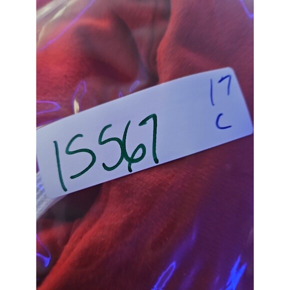 Disney Neff Mickey Mouse Hoodie Mens Large Red Uh Oh Pullover Jacket L - Picture 12 of 12